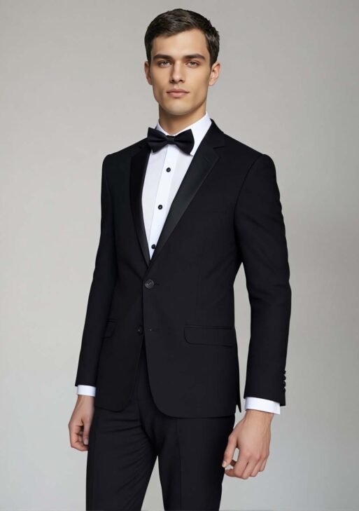 Traje Slim Fit Súper 100 Color Topo para Hombre | Ambo de Alta Gama